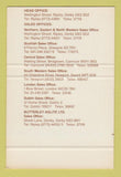 Matchbook Cover Butterley Building Materials Ripley UK England SAMPLE 40 Strike