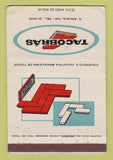 Matchbook Cover - Tacobras Tile Brick? Brazil WEAR 40 Strike