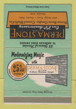 Matchbook Cover - Perma Stone Omaha NE Council Bluffs IA WEAR 40 Strike