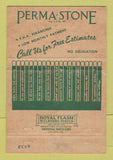 Matchbook Cover - Perma Stone Omaha NE Council Bluffs IA WEAR 40 Strike