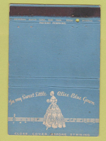 Matchbook Cover - Littmann's Girl's Clothes New York City WEAR 40 Strike