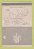 Matchbook Cover Mason Waters Women's Clothes Washington DC WORN 40 Strike