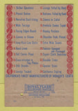 Matchbook Cover - Harol Crest M Silbert Clothes Los Angeles CA 40 Strike