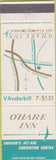 Matchbook Cover - Ohara Inn Des Plaines IL
