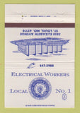 Matchbook Cover - IBEW Electrical Workers Union St Louis MO 40 Strike