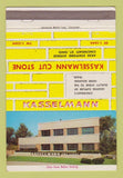 Matchbook Cover - Kasselmann Cut Stone Cincinnati OH 40 Strike