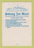 Matchbook Cover - Solvang Inn Motel CA 40 Strike