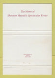 Matchbook Cover - Sheraton Princess Kaiulani Honolulu Hawaii 40 Strike