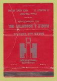 Matchbook Cover - International Harvester Trucks Fort Kent ME WORN 40 Strike