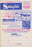 Matchbook Cover - Dulaney Valley Housing Springlake MD 40 Strike