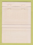 Matchbook Cover - Restaurant Parthenon Shawinigan QC WEAR 40 Strike