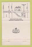 Matchbook Cover - Max Paul Travel Agency? Wichita KS WEAR 40 Strike