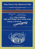 Matchbook Cover - Oakland's Restaurant Marina Hampton Bays NY 40 Strike