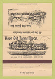 Matchbook Cover - Avon Old Farms Hotel Avon CT  40 Strike
