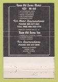 Matchbook Cover - Avon Old Farms Hotel Avon CT  40 Strike
