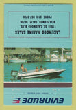 Matchbook Cover - Evinrude Boat Motors Bellflower CA 40 Strike