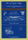 Matchbook Cover - Pier of Oyster Bay Restaurant Syosset NY 40 Strike
