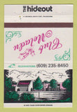 Matchbook Cover - Club Meladu Hideout Mount Laurel NJ 40 Strike