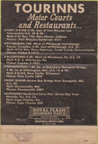 Matchbook Cover - Tourinns Motor Court Fort Wayne IN 40 Strike