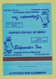 Matchbook Cover - Edgewater Inn Bernice OK 40 Strike