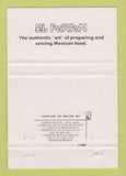 Matchbook Cover - El Portory? Mexican Montebello CA Los Angeles 40 Strike