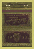 Matchbook Cover - Neil De Vaughn's Restaurant Monterey CA 40 Strike