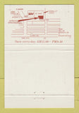 Matchbook Cover - Pantagruel Brasserie Tokyo Japan 40 Strike