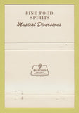 Matchbook Cover - Bogart's Phoenix AZ Restaurant 40 Strike