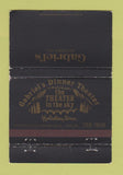 Matchbook Cover - Gabriel's Dinner Theater Holiday Inn Denver Colorado 40 Strike