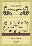 Matchbook Cover - Cuesta Equipment Company San Luis Obispo CA 40 Strike