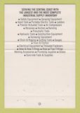 Matchbook Cover - Cuesta Equipment Company San Luis Obispo CA 40 Strike