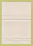 Matchbook Cover - Hill Security Van Lines Canada WEAR 40 Strike