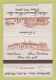 Matchbook Cover - Kutis Funeral Home ST Louis MO 40 Strike