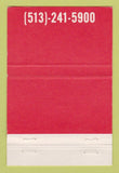 Matchbook Cover - Kings Island International Restaurant 40 Strike