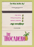 Matchbook Cover - Trocadero California Bar Irvine CA 40 Strike