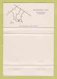 Matchbook Cover - Trocadero California Bar Irvine CA 40 Strike