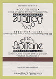 Matchbook Cover - Bollicine Restaurant Italian LA Jolla CA WHITE 40 Strike