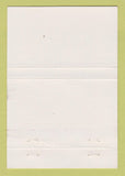 Matchbook Cover - Bollicine Restaurant Italian LA Jolla CA WHITE 40 Strike