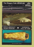 Matchbook Cover - Niagara Falls Museum ON Mummy WORN 40 Strike