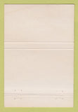 Matchbook Cover - Evinrude Boat Motors Brighton MI Lake Chemung 40 Strike