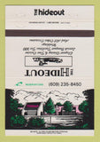 Matchbook Cover - The Hideout Restaurant Mount Laurel NJ 40 Strike