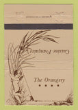 Matchbook Cover - The Orangery French Restaurant Knoxville TN 40 Strike