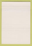Matchbook Cover - Oriental Chalet Bulleen Australia SAMPLE 40 Strike