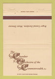 Matchbook Cover - Chamber Orchestra of the Commonwealth Boston? 40 Strike