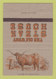 Matchbook Cover - Ole West Steak House Canton Athens TX 40 Strike
