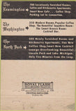 Matchbook Cover - Benson Hotels Minneapolis MN Chicago IL 40 Strike
