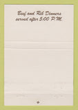 Matchbook Cover - Angelo's BBQ Fort Worth TX 40 Strike