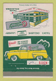 Matchbook Cover - Guaranty Dry Cleaning Tulsa OK  40 Strike