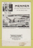Matchbook Cover - Mennen Anniversary 1953 Shave Cream 1953 40 Strike