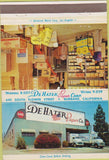 Matchbook Cover - De Hater Paper Co Burbank CA 40 Strike